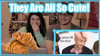 "bts moments that butter my croissant" by jamjamj | COUPLE'S REACTION!