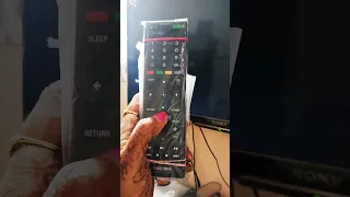 How to connect you pendrive with sony LED TV#shorts