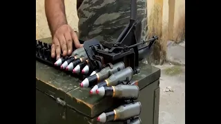 Weapon Loading ZU 23 2 ammunition linking