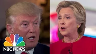 Donald Trump And Hillary Clinton On Iraq, ISIS, And More From Commander-in-Chief Forum | NBC News