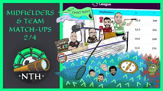Fantasy Premier League (FPL) 21/22 Ep 6 Midfielders , Team match-ups  Pt 2/4