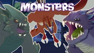 Scariest Monsters Moments - Compilation | The Last Kids on Earth