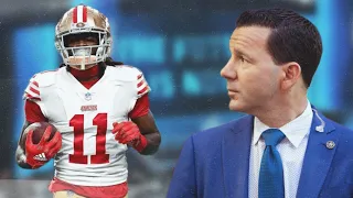 Ian Rapoport said he believes Amon-Ra St. Brown deal set groundwork for Brandon Aiyuk trade 🧐