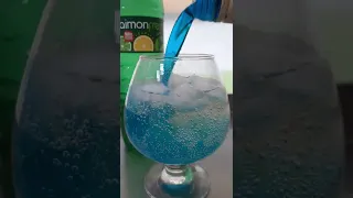 Blue Curacao Cocktail Recipe with Laimon Fresh #shorts #cocktails