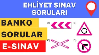 Can Alıcı Sorular -  2022 Şubat Ehliyet Sınav Soruları  - Şubat, Mart Dönemi