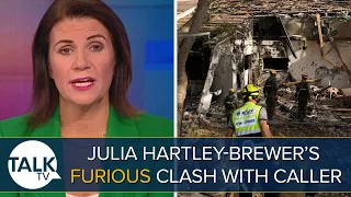 “Israel Doesn’t Go Into Gaza And Massacre Babies!” | Julia Hartley-Brewer Clashes With Caller