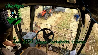 Žně-Harvest 2023 ječmen Fortschritt+Zetor část 2.