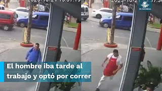 Por ir corriendo, lo confunden con ladrón y le dan golpiza