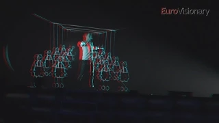 3D Eurovision 2015: Måns Zelmerlöw - Heroes - Sweden - Rehearsal