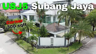 USJ5 Subang Jaya Corner Bungalow - RM4.8mil with Land Area 8,300 sqft. House Tour