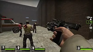 L4D2 custom map "PROJECT SILVER" THEY ARE MOVING!!💪