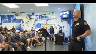 CBS News- SJPD tackles policing issues with the San Jose State football team