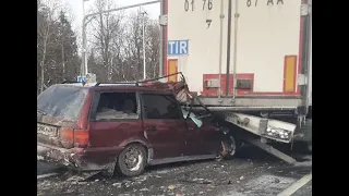 В ДТП на трассе М-1 в Смоленской области погиб мужчина