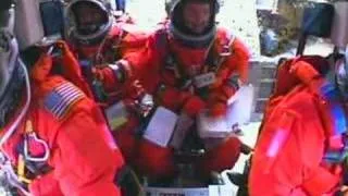 STS-122 LAUNCH (COCKPIT VIEW)