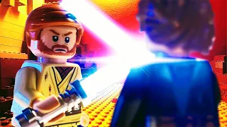 LEGO Anakin vs. Obi-Wan | A Brickfilm Recreation |
