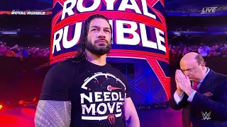 Roman Reigns- Spear Brock Lesnar Royal Rumble 2022 HD