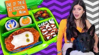 I tried Food Art Bentos 🎃 Halloween Kids Lunch