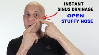 INSTANT SINUS DRAINAGE | OPEN STUFFY NOSE - Dr Alan Mandell, DC