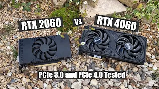 RTX 2060 vs RTX 4060 - 4 Years Difference | PCIe 3.0 & PCIe 4.0 Tested