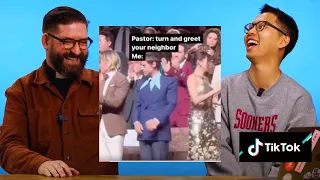 Priest Reacts to Silly Christian Memes & Reels