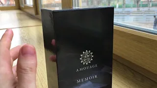 Amouage - Memoir for man. Обзор и политинформация.