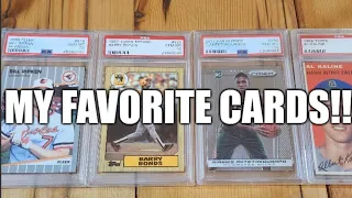 The Top 30 Favorite Cards From My Collection!!!