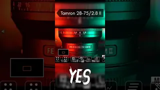Sony 24-70/2.8 GM II vs Tamron 28-75/2.8 II. #ильякурочкин #Sonyvstsmron #sonygmaster #tamron2875
