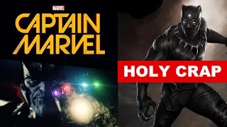 Marvel Phase 3 Movies! Black Panther 2017, Captain Marvel aka Carol Danvers! - Beyond The Trailer