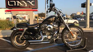 Onyx Moto / 2015 Harley Davidson Sportster 72 1200XL / Vance & Hines Exhaust Sound Clip