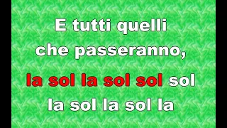 Bella ciao - karaoke cantafacile