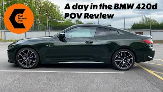 GREEN is the new BLACK! BMW 420d M Sport Coupe POV Review | 4K