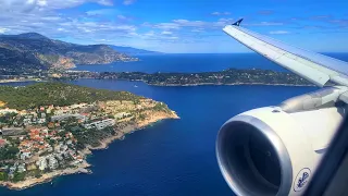 🇫🇷 Paris CDG - Nice Côte d'Azur NCE 🇫🇷 Air France Airbus A321 [FULL FLIGHT REPORT]