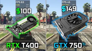 T400 vs GTX 750 Ti - Test in 9 Games