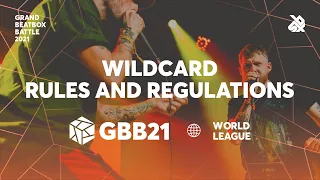 WILDCARD RULES AND REGULATIONS | GBB21: WORLD LEAGUE
