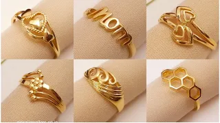 Gold Ring design with Price & weight || gold rings for women || gold ring design