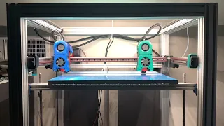 Custom IDEX Voron Macro Demonstration