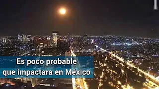 Confirman que sí fue un meteorito avistamiento en México; no hubo afectaciones