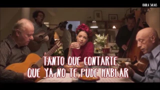 Natalia Lafourcade -Te Vi Pasar - Letra / Lyrics