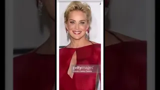 then and now actress, supermodel and producer SHARON STONE #shorts