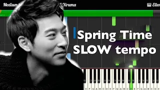 Spring Time Yiruma Synthesia Piano Tutorial