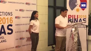 Migz Zubiri files COC for Senator as independent