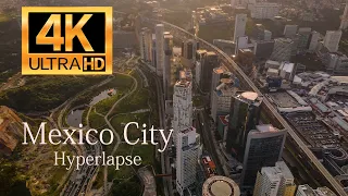 CDMX, Mexico City Fall in Love!! The most amazing Mexico City Hyperlapse, CDMX, 4K, Drone