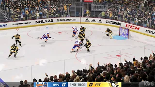 NHL 22 - New York Islanders vs Pittsburgh Penguins - Gameplay (PS5 UHD) [4K60FPS]
