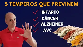 5 Temperos Que BLINDAM a Saúde || Dr. Moacir Rosa