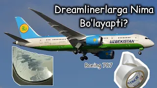 🇺🇿Uzbekistan Airways Boeing 787 Dreamlinerlariga nima bo’layapti? @UzbekistanAirwaysHY