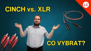 XLR vs. CINCH | Co je lepší?