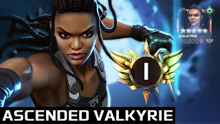 My Second Ever Ascended Champion: How Strong Is Ascended Valkyrie? | Mcoc