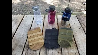 WATER BOTTLE TACTICAL POUCH DIY