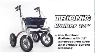 Trionic Veloped Walker: Choose from 9" 12" or 14" inch tires