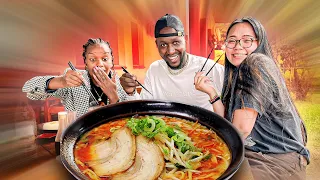 Surprising My Girlfriend with Japanese Food | BIG MISTAKE! Chopsticks Problems!😂 *MUST WATCH*